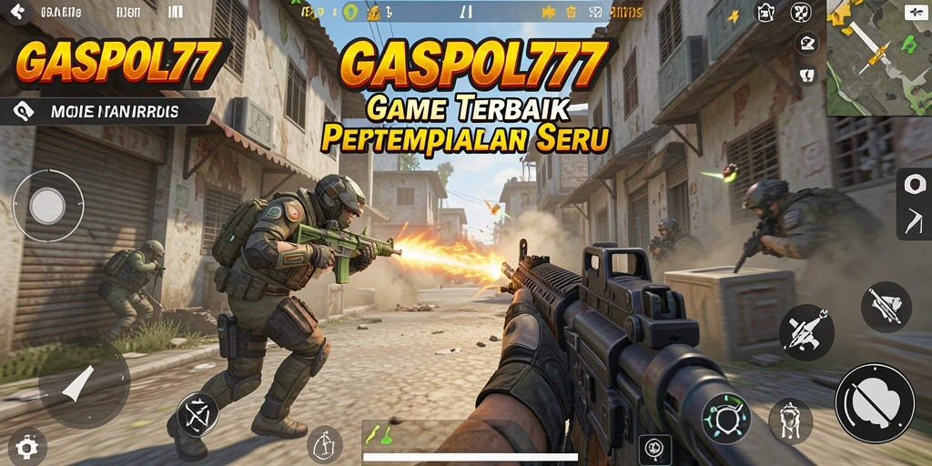 Gameplay GASPOL77 yang mendebarkan dan menarik dalam arena TPS.