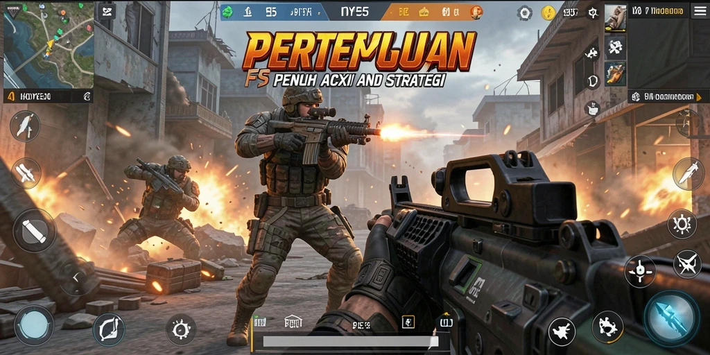 Tampilan gameplay menegangkan di HOYE55 dengan pertempuran yang cepat dan grafis menakjubkan.