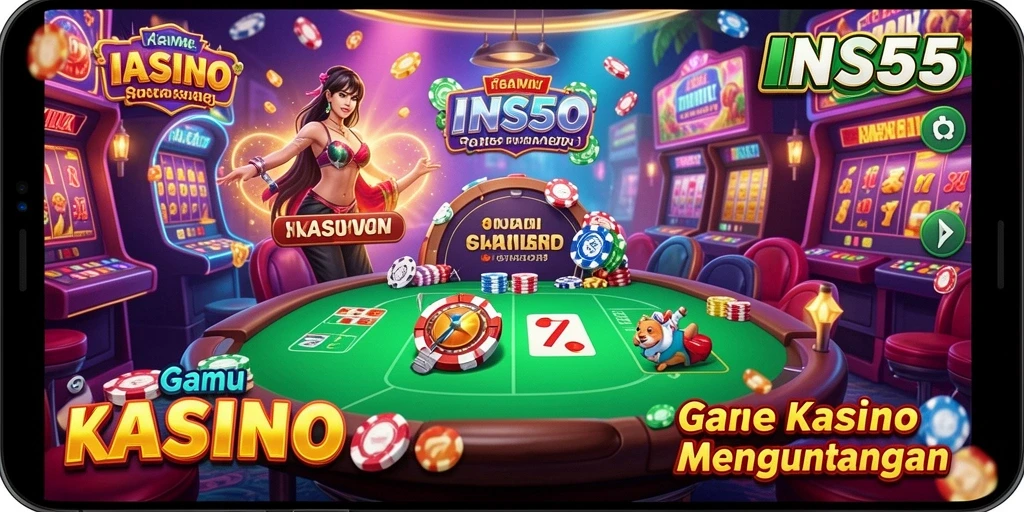 Tampilan gameplay seru di INS55 yang mengasyikkan.