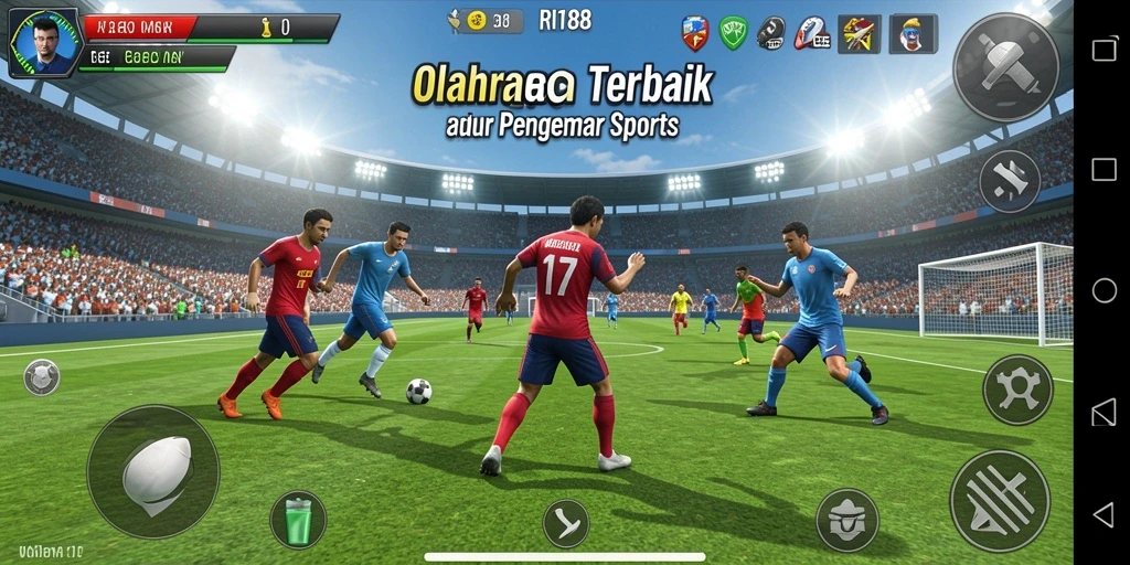 Tampilan gameplay RI188 yang mengesankan dalam berbagai cabang olahraga.