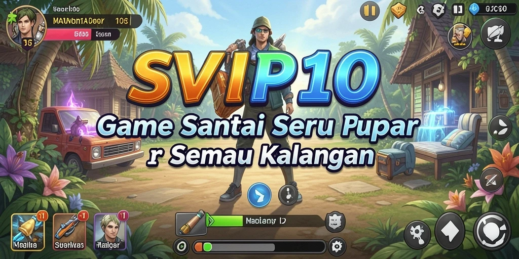 Tampilan gameplay SVIP10 yang menarik dan penuh warna.